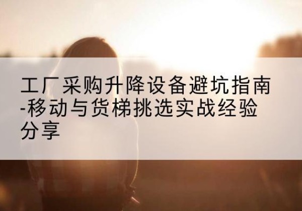 保亭移动式升降机怎么选-工厂采购升降设备避坑指南-移动与货梯挑选实战经验分享